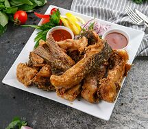 Рыба жареная (половина)