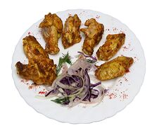 Шашлык из куриных крылышек