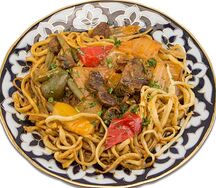 Лагман жаренный