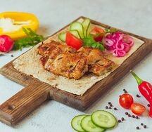 Шашлык из куриного бедра