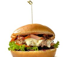 Бургер с луковым вареньем