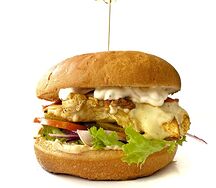 Бургер c курочкой