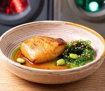 Треска с мисо-пастой