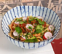 Удон, курица, сливочный терияки