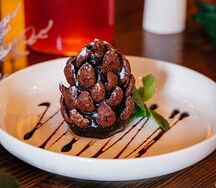 Шоколадная шишка