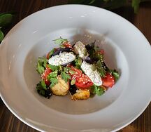 Хрустящие баклажаны с томатами