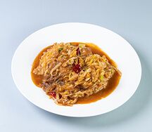 Квашеная капуста с рисовой лапшой