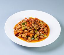 Жареная курица Гунбао