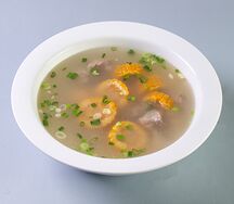 Суп из свиных ребрышек с кукурузой