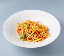 Говяжий хрустящий рубец с кисло-острым дайконом