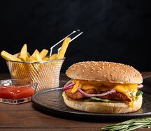 Бургер с курицей