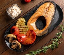 Стейк из семги