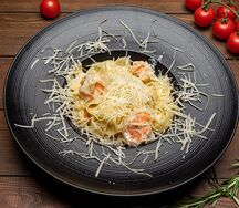 Паста с креветками 