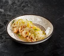 Паста с креветками