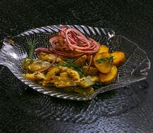 Сельдь с картофелем