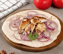 Шашлык из филе бедра курицы 