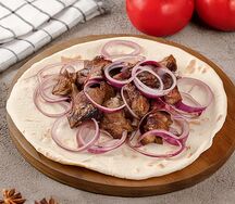 Шашлык из бараньей мякоти 