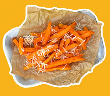 Батат фри с трюфельным пармезаном