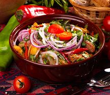 Оджахури со свиной шейкой