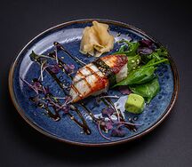 Суши-нигири с угрём