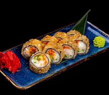 Тёплый ролл Креветка темпура