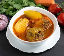 Фаршированный перец с мясом