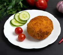 Котлета куриная с сырной начинкой