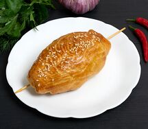 Самса с куриным шашлыком 