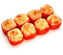 Запеченный с креветкой