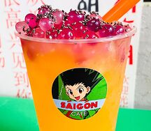 Bubble Tea со вкусом манго, маракуйи и ромашки