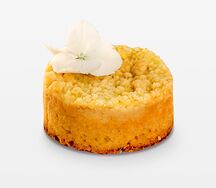 Пирог творожный песочный веган