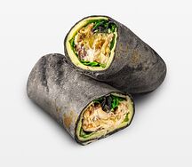 Буррито с грибами в фундучном соусе