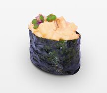 Гункан со спайси-гребешком