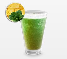 Смузи Ананас-шпинат