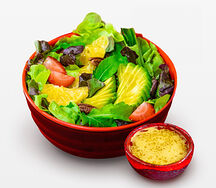 Салат с авокадо и апельсином