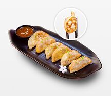 Гедза с тофу и овощами