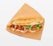 Сэндвич с грибами и некурицей