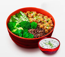 Протеиновый боул с нутом