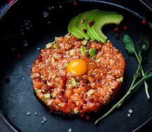 Тартар из семги