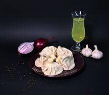 Хинкали с бараниной