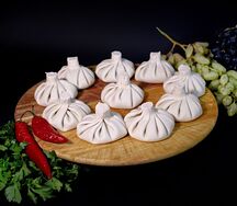 Хинкали с бараниной