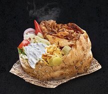 Шаурма Тимура Ланского с телятиной-кебаб