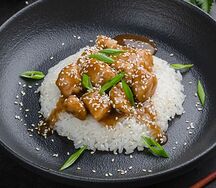 Курица с рисом терияки
