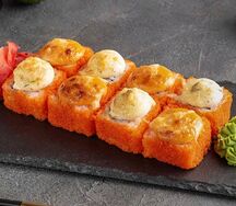 Запеченная Калифорния с креветкой