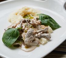 Бефстроганов из говядины 