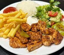 Шашлык из куриного филе
