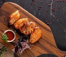 Шашлык из куриных крыльев