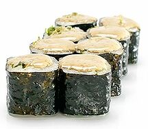 Классика с чукой и ореховым соусом
