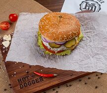 Острый двойной бургер Chili peppa