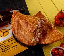 Чебурек с говядиной и свининой